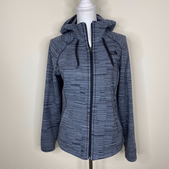 The North Face Tops - The North Face Grey Black Mezzaluna Novelty Hoodie